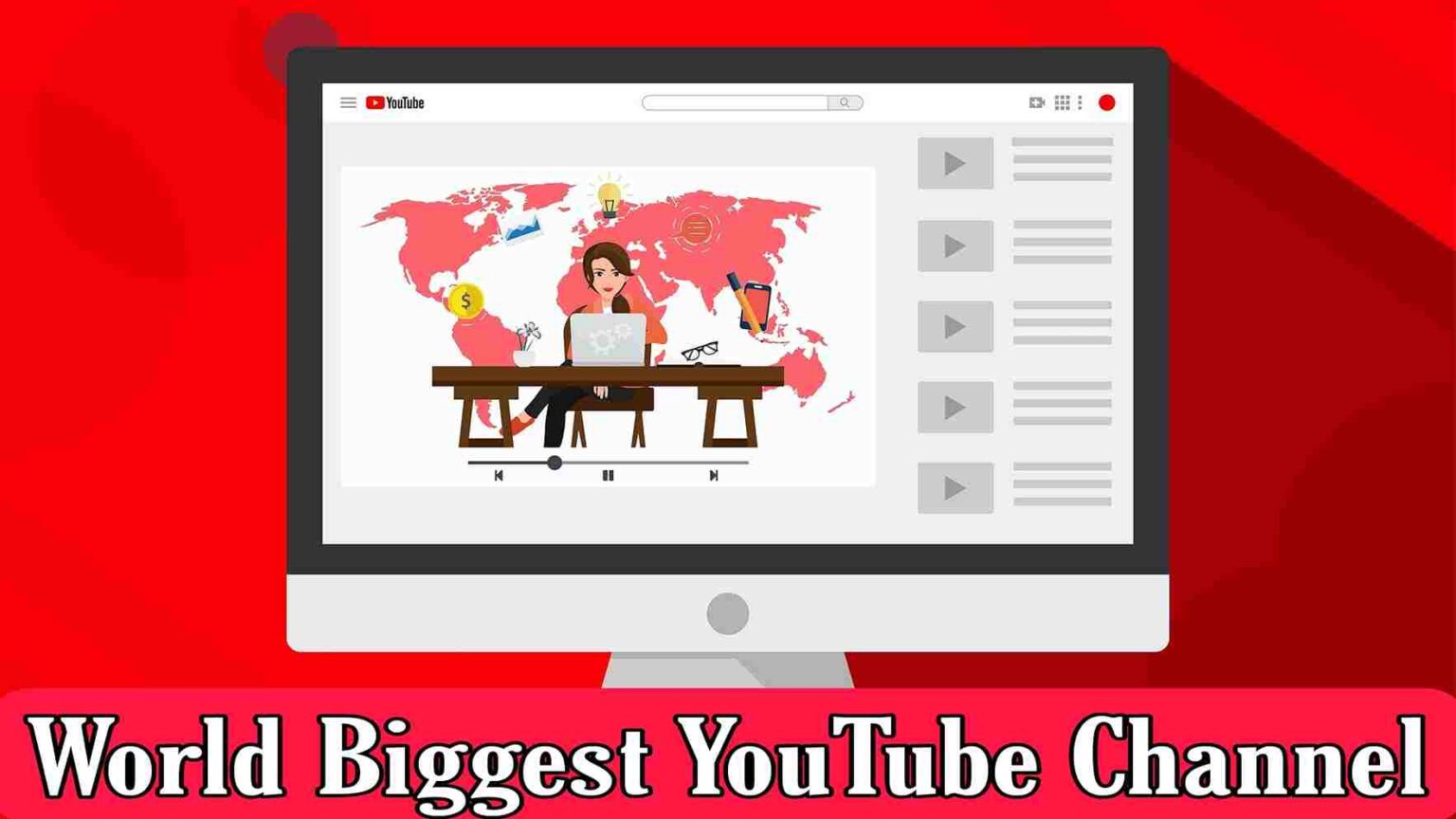 Which is the biggest youtube channel in the world