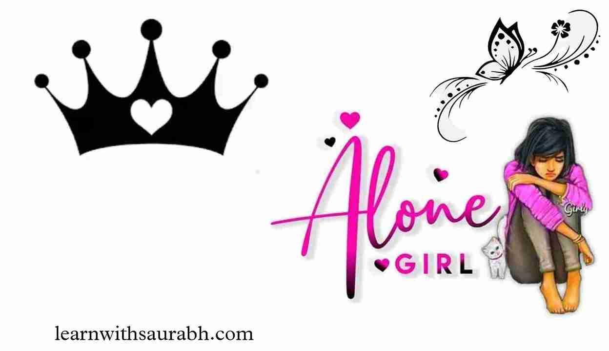Alone girl Facebook vip cover photo new