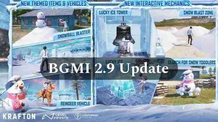 BGMI 2.9 Update