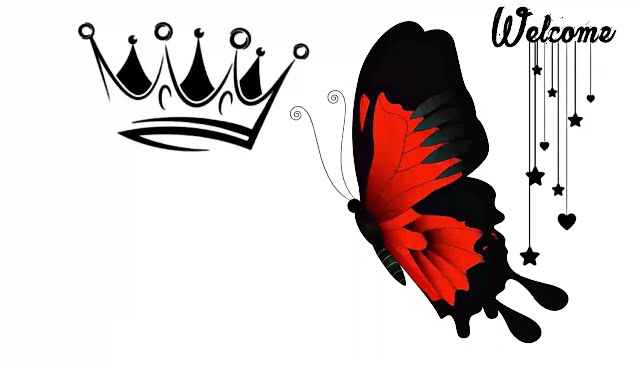 Facebook vip cover photo butterfly