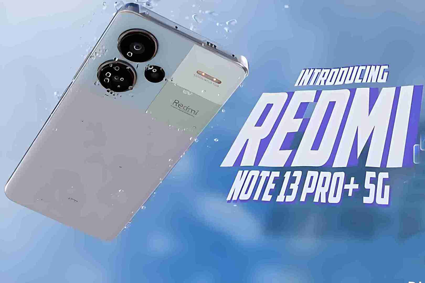 Redmi Note 13 Pro+ launched: Dimensity 7200 Ultra, 120Hz curved AMOLED,  IP68 rating